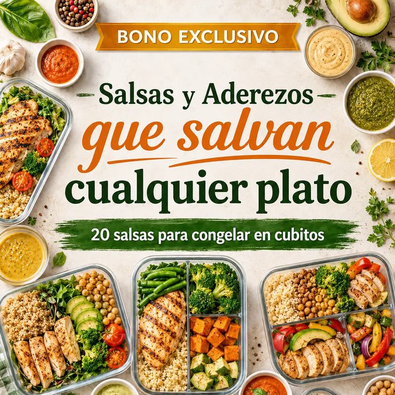 Salsas y Aderezos que Salvan Cualquier Plato
